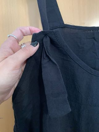 Peto de falda de Lino