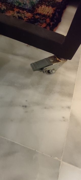 Banco (a medida) para teclado con ruedas ajustable