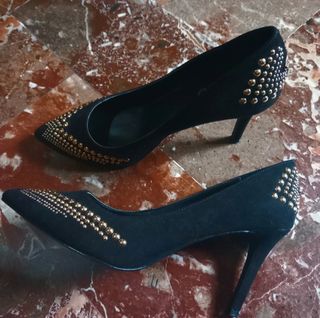 Scarpe décolleté scamosciate nere Liu Jo