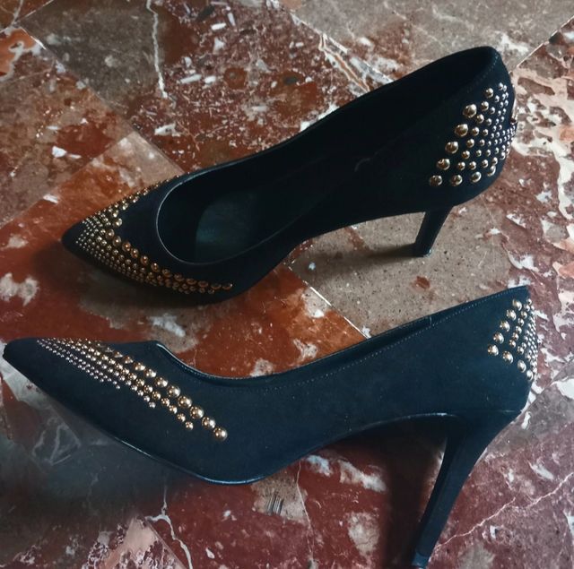 Scarpe décolleté scamosciate nere Liu Jo