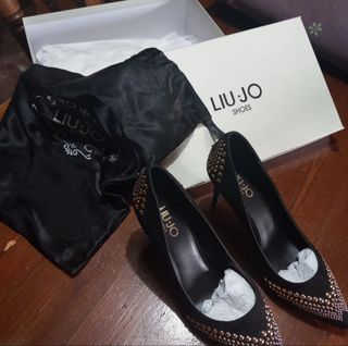 Scarpe décolleté scamosciate nere Liu Jo