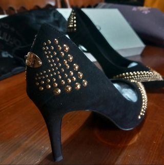 Scarpe décolleté scamosciate nere Liu Jo