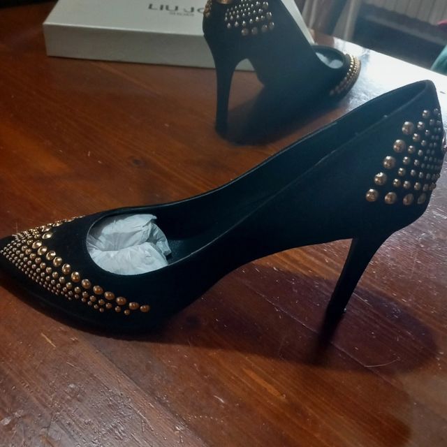 Scarpe décolleté scamosciate nere Liu Jo