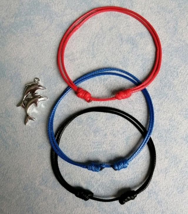 Pulseras estilo surfero sencilla