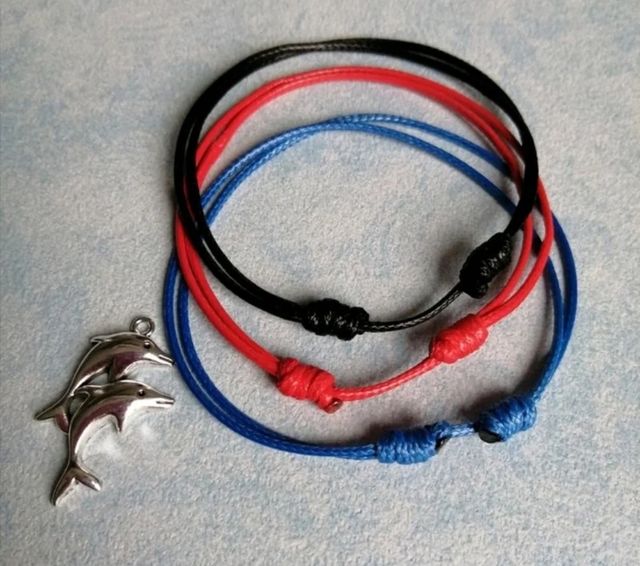 Pulseras estilo surfero sencilla