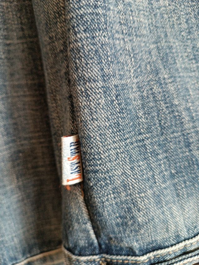 Giubbotto sportivo jeans vintage donna