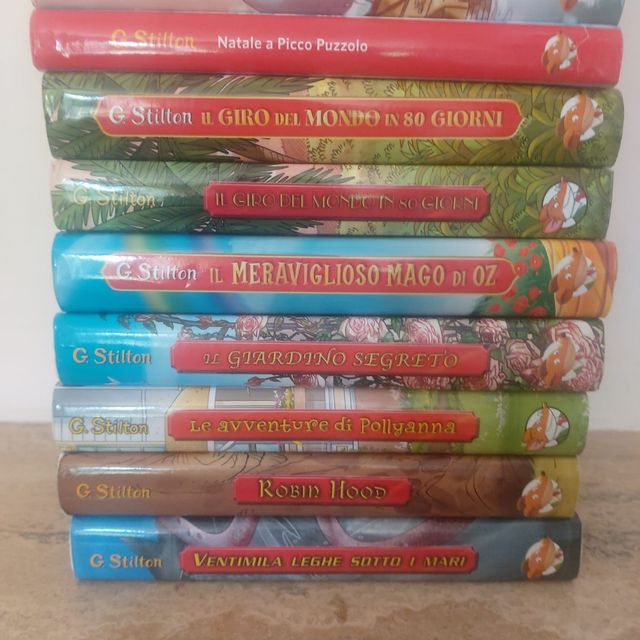 Libri Geronimo Stilton 6€ cad.