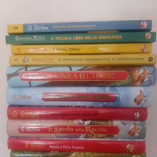 Libri Geronimo Stilton 6€ cad.
