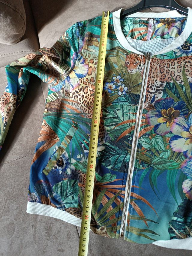 Giubbotto estivo donna animalier