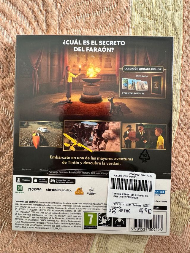 Los Cigarros Del Faraon Edicion Limitada