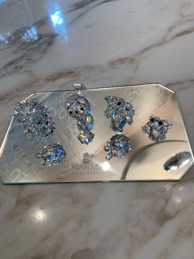 Set animali in cristallo brand swarovski