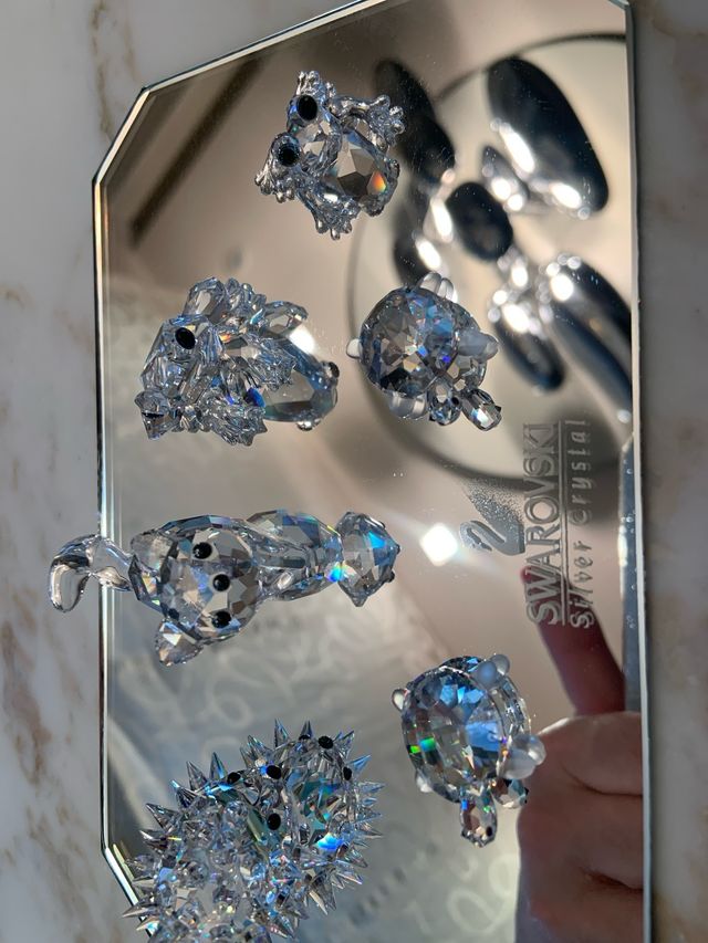 Set animali in cristallo brand swarovski