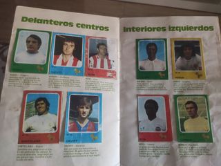 Àlbum cromos antiguo.