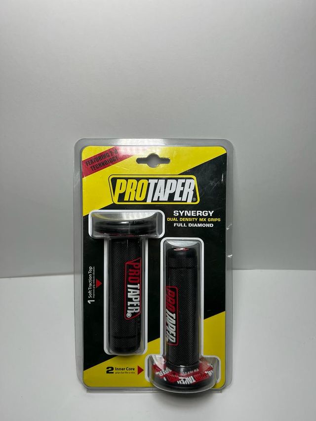 Puños protaper rojos moto, minimoto, motocross