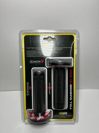 Puños protaper rojos moto, minimoto, motocross