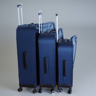 3 Maletas COLORES 8 Ruedas Giratorias Expandibles