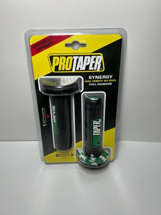Puños protaper verdes moto, minimoto, motocross