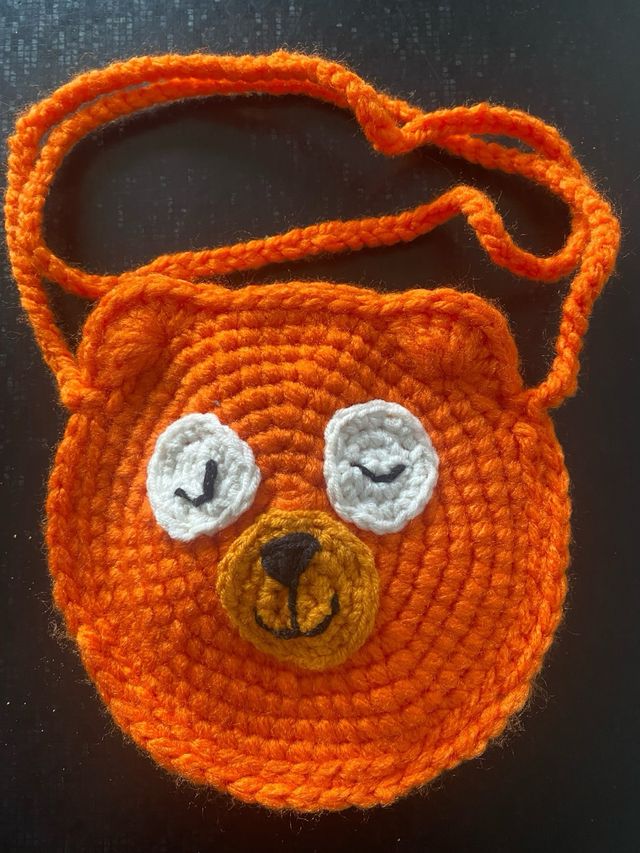 Bolso infantil crochet hecho a mano