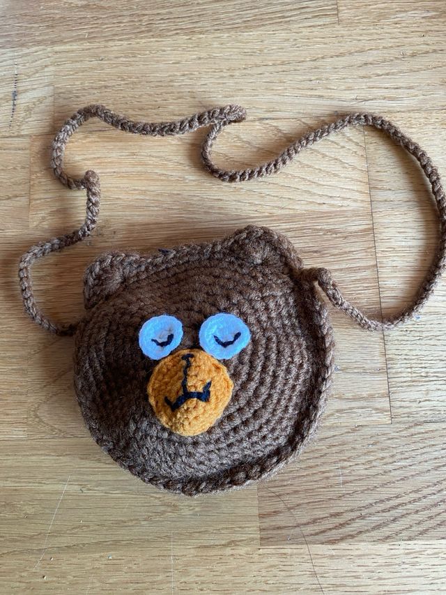 Bolso infantil crochet hecho a mano