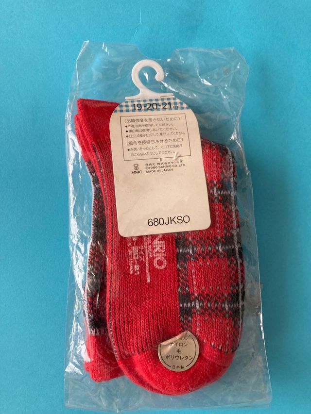 Sanrio ,calcetines años 80.