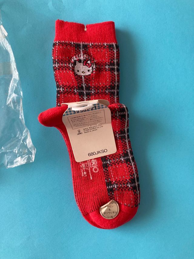 Sanrio ,calcetines años 80.
