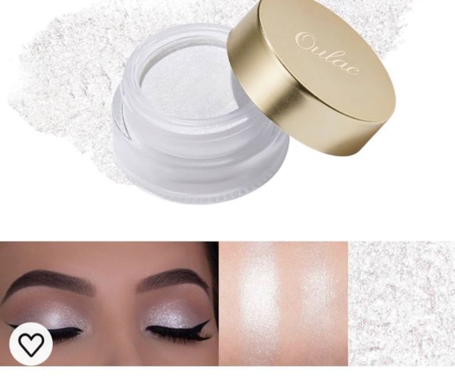 Sombra de ojos iluminador blanca