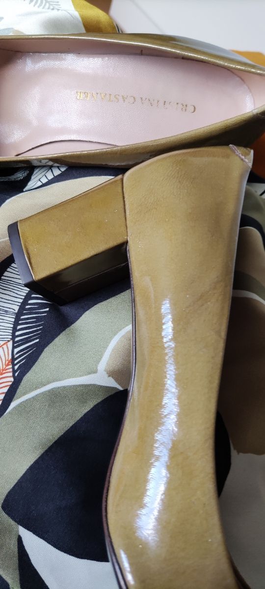 Zapatos Castañer piel,Nuevos,Talla 39.