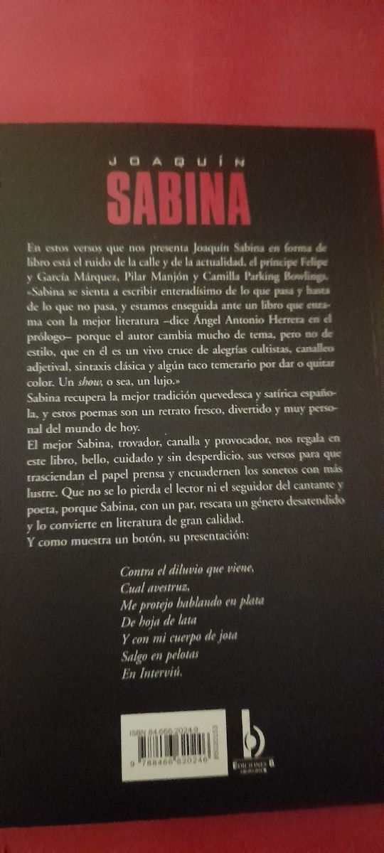 Libros Y CD, Sabina