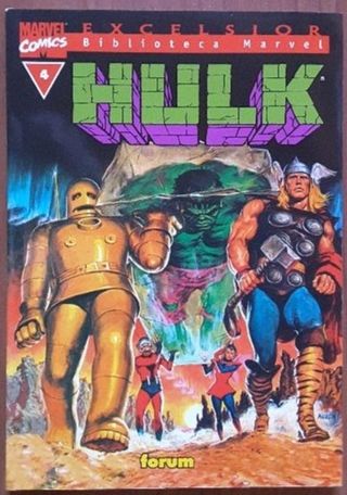 Comic Biblioteca Marvel Hulk Num.4