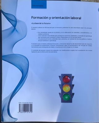Libro Formación y Orientación Laboral