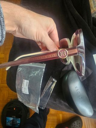 GAFAS DE SOL ESCADA SESD88 COLOR VIOLET/GREEN SHIN