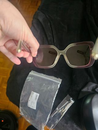 GAFAS DE SOL ESCADA SESD88 COLOR VIOLET/GREEN SHIN