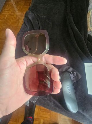 GAFAS DE SOL ESCADA SESD88 COLOR VIOLET/GREEN SHIN