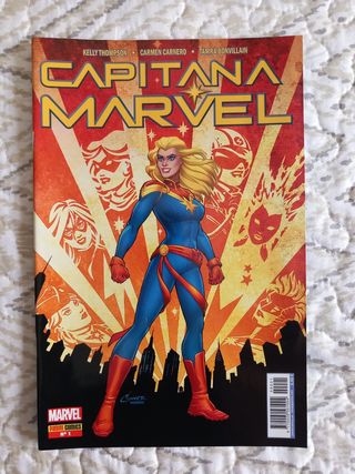 Cómics Capitana Marvel