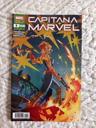 Cómics Capitana Marvel