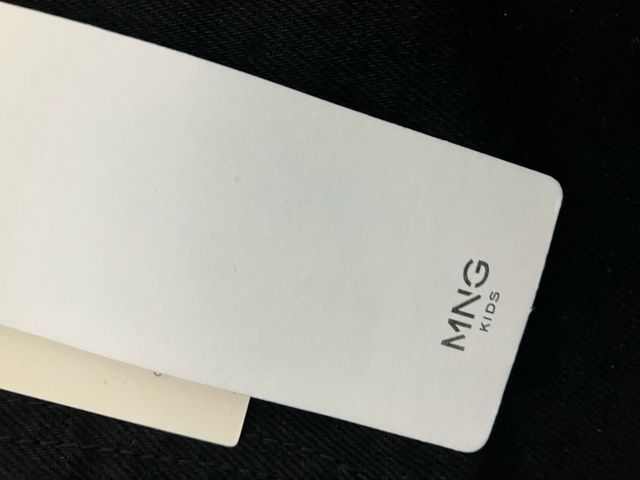 Peto vaquero negro niña