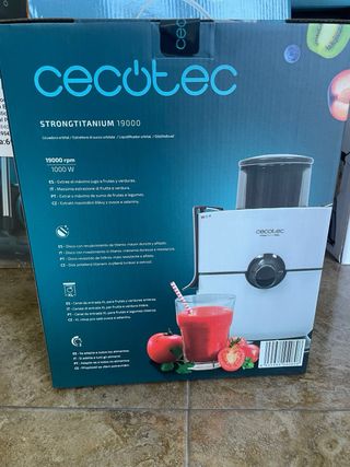 Cecotec Licuadora para Frutas y Verduras