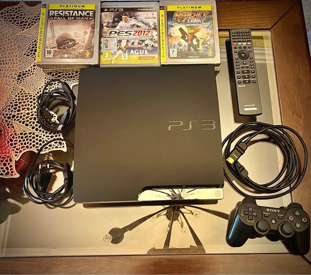 SONY TV HD 46” + SONY PS3 (LOTE)