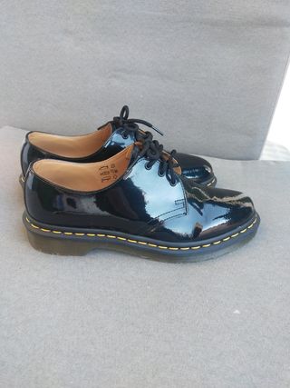 Zapatos Doctor Martens charol negro