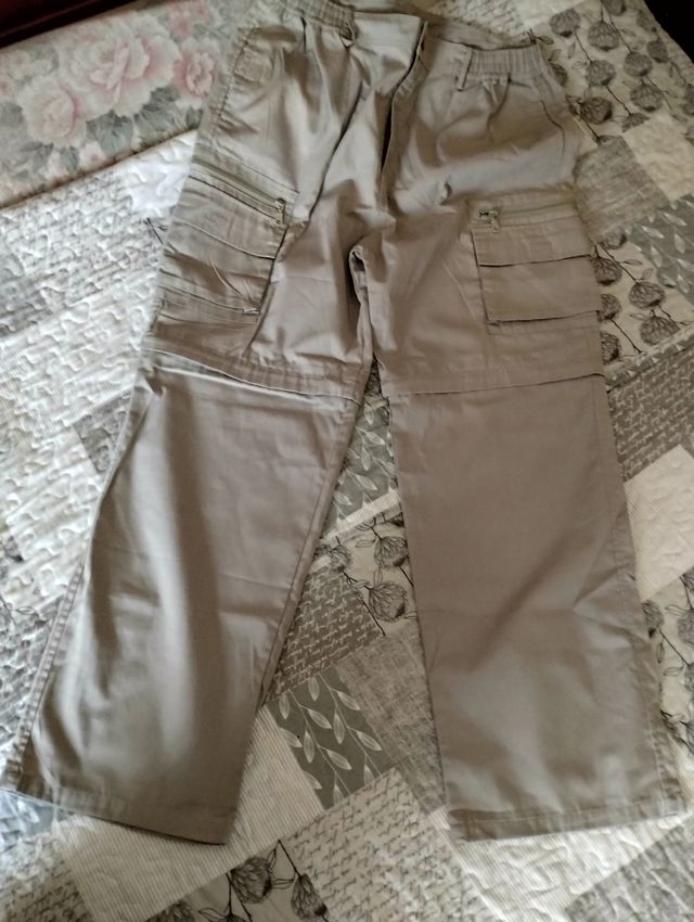 Pantalón convertible a bermudas t-XXL