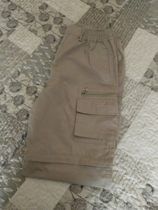 Pantalón convertible a bermudas t-XXL