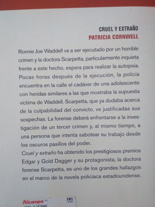 La huella + Cruel y extraño - Patricia Cornwell