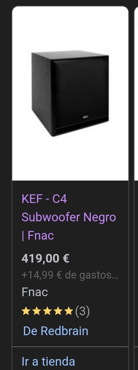 Subwoofer Kef C4