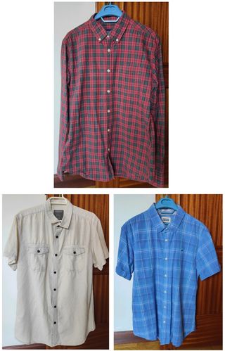 Camisas de hombre M y L