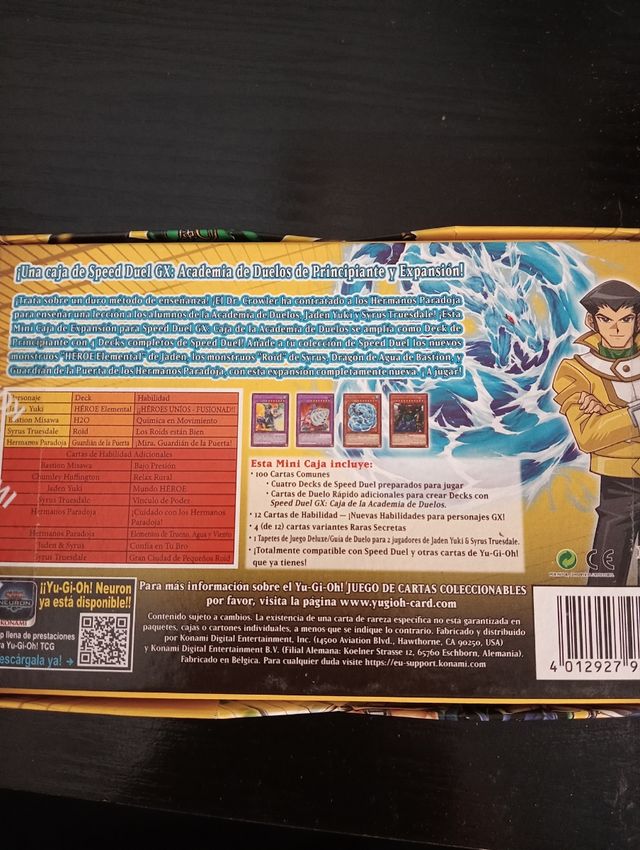 Yugioh Speed duel GX Parcial Paradox