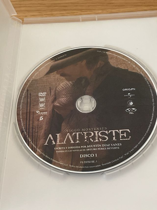 Dvd Alatriste