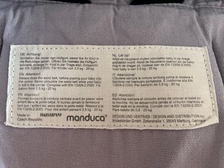 Mochila portabebes Manduca