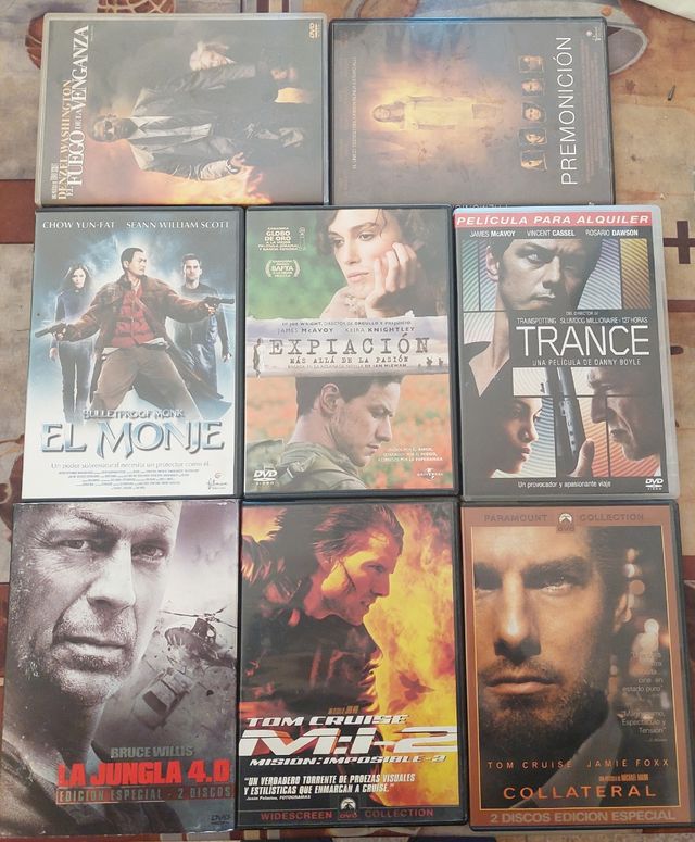 PELÍCULAS a 2 euros cada una o 14 euros las 8.