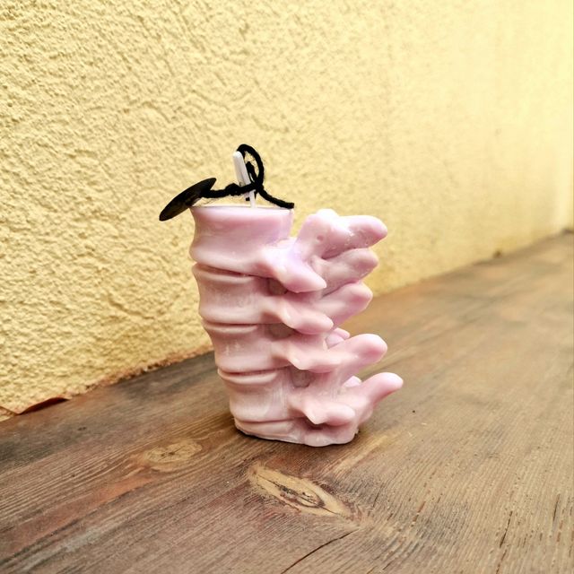 Vela de cera de soja