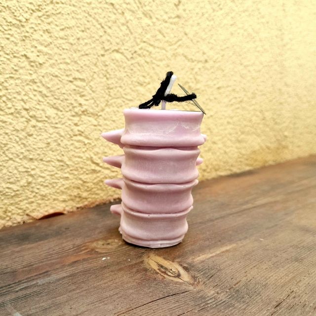 Vela de cera de soja